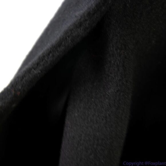 Vintage Steve by Searle black swing full length coat, vintage size 2, USA made - Picture 12 of 16